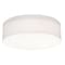 Afx Anton 15'' Flush Mount - Linen White Shade ANF1524MB-LW - alternate 1